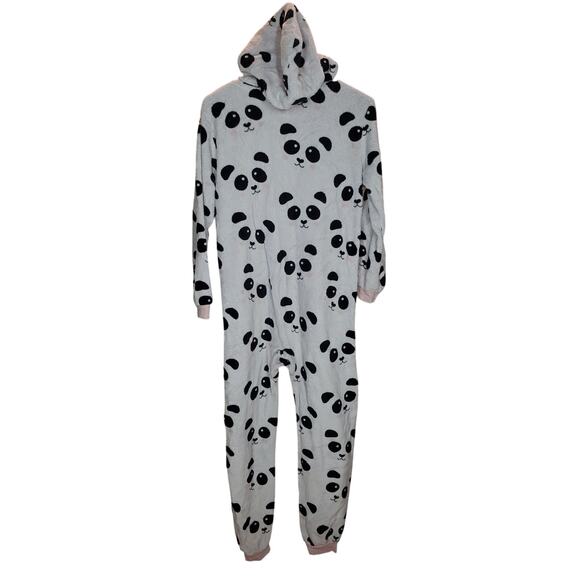 The Children’s Place Panda Hooded Fleece Onesie Kids 14 XL - Picture 2 of 5